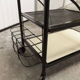 Trolley on wheels 1960 perforated metal