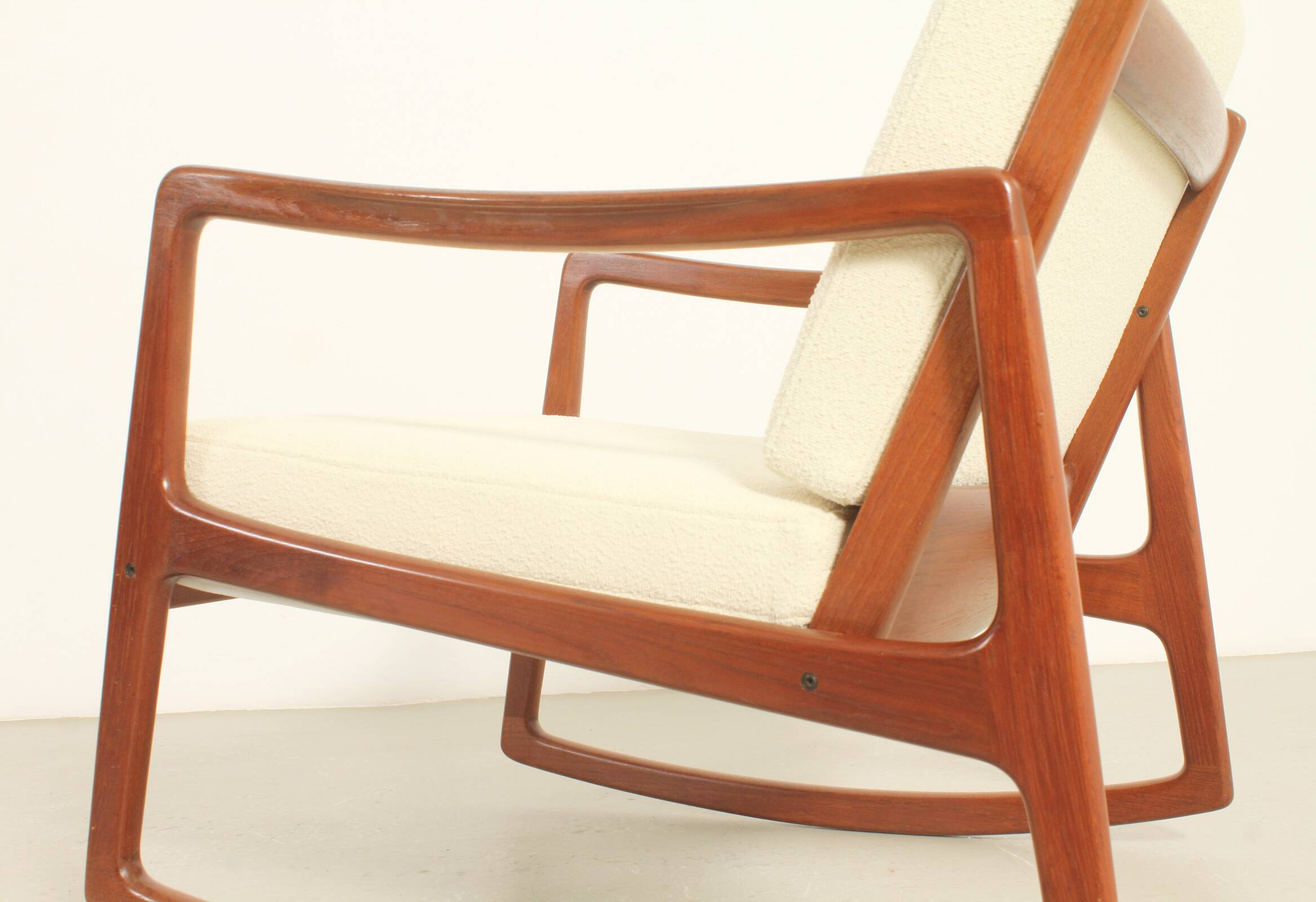 Rocking chair model 120 by Ole Wanscher for France & Son, Denmark, 1951