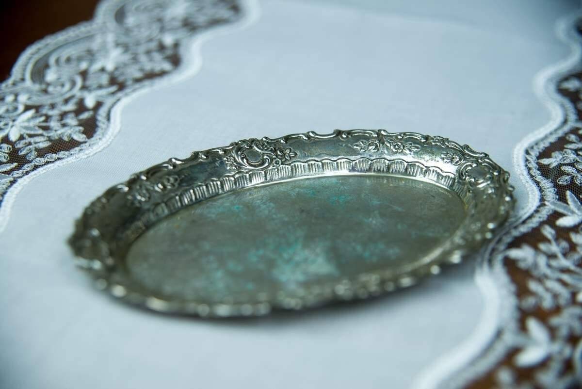 Vintage Silver Vessels, 1950s, Set of 3