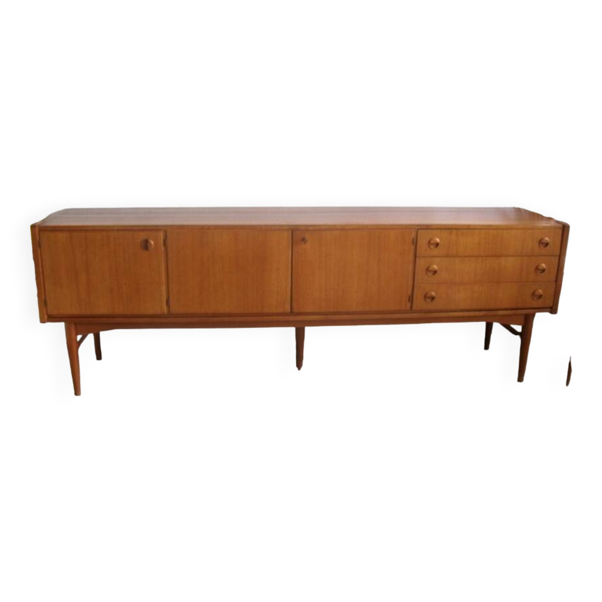 Vintage Scandinavian teak sideboard