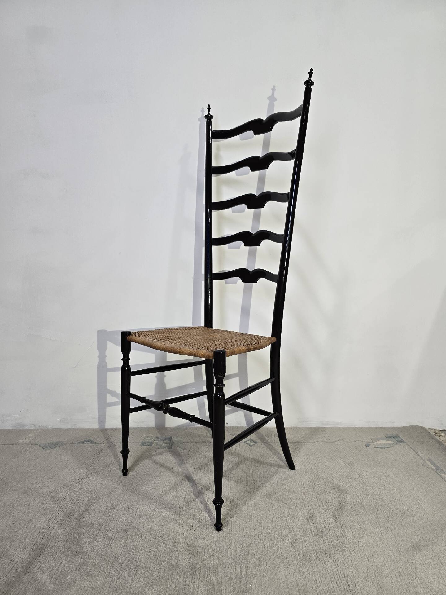 Paolo Buffa Ladder chair for Chiavari, Italy 1950s