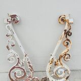 Hunting wheels gate jib bourgeois house in cast iron 19th