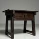 Spanish side table, rustic, early 20th century