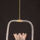 Charming Pink and Trasparent Murano Glass Chandelier by Barovier e Toso