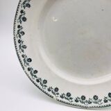 Round serving dish, Moulin des Loups, Georgette model