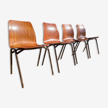 4 chaises "Pagholz"