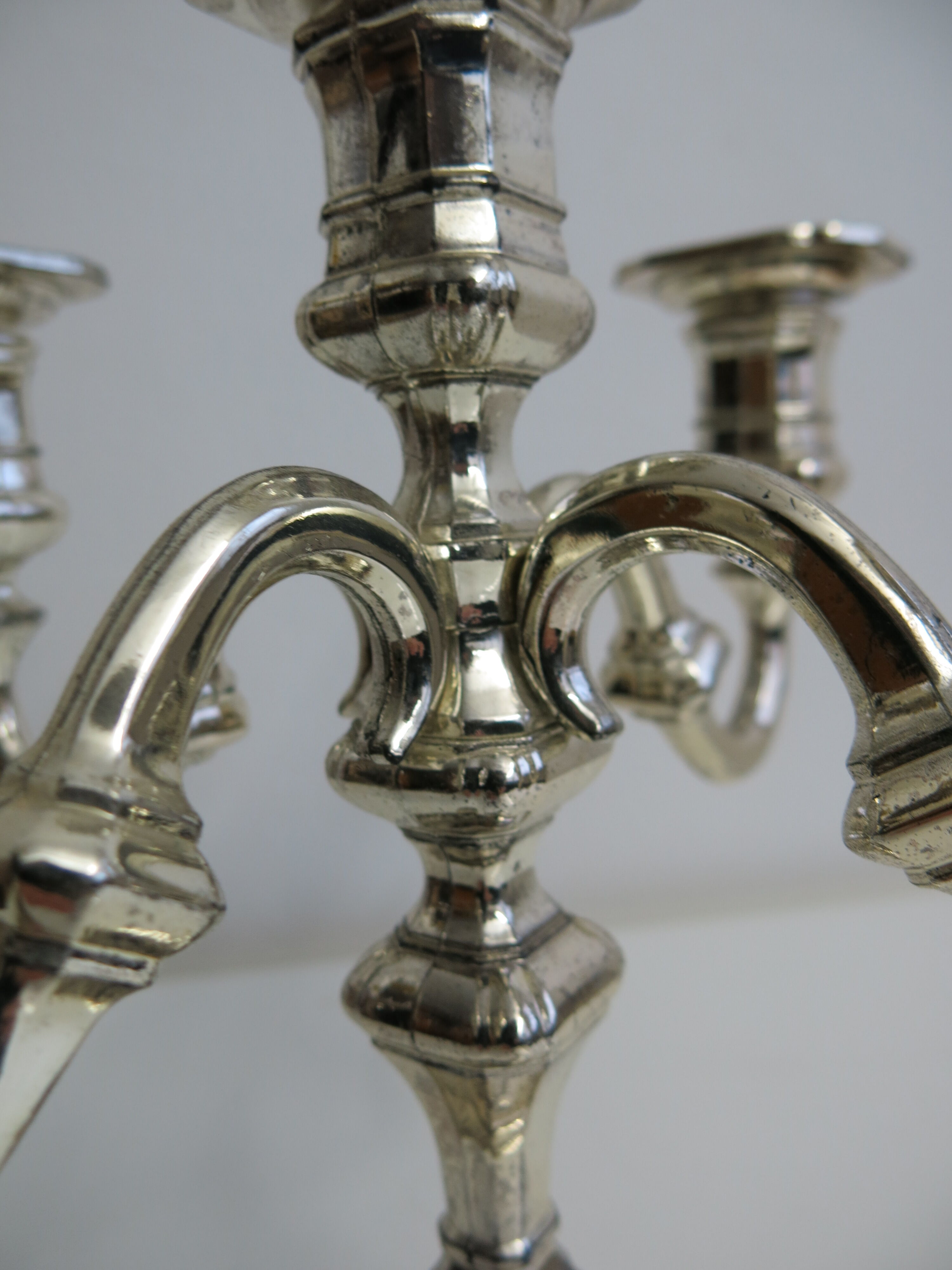 Five-arm candlestick from BMF West-Germany