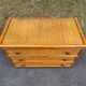 Vintage bamboo rattan chest of drawers Maugrion