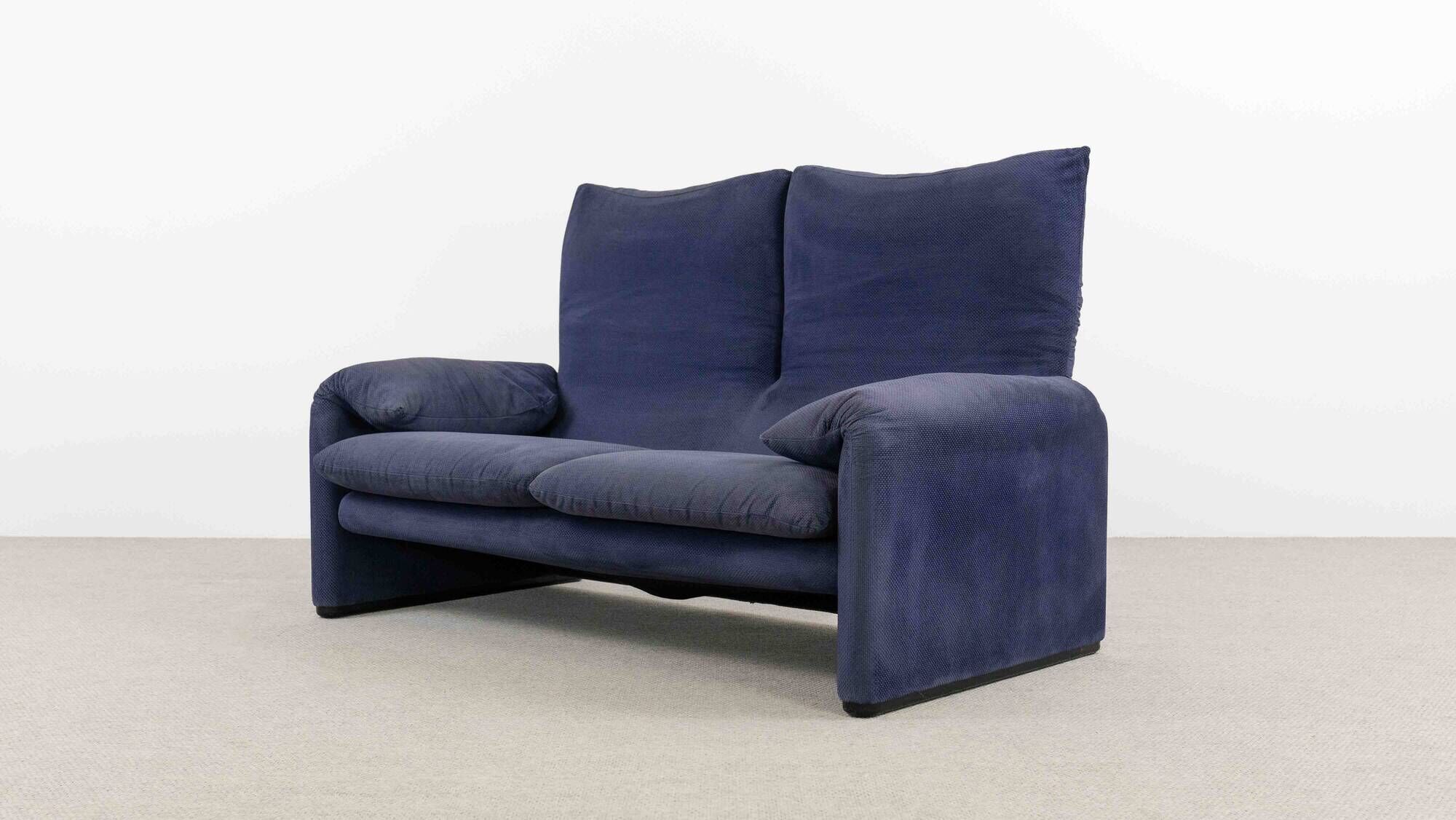 Cassina Maralunga 2-Seat Sofa by Vico Magistretti