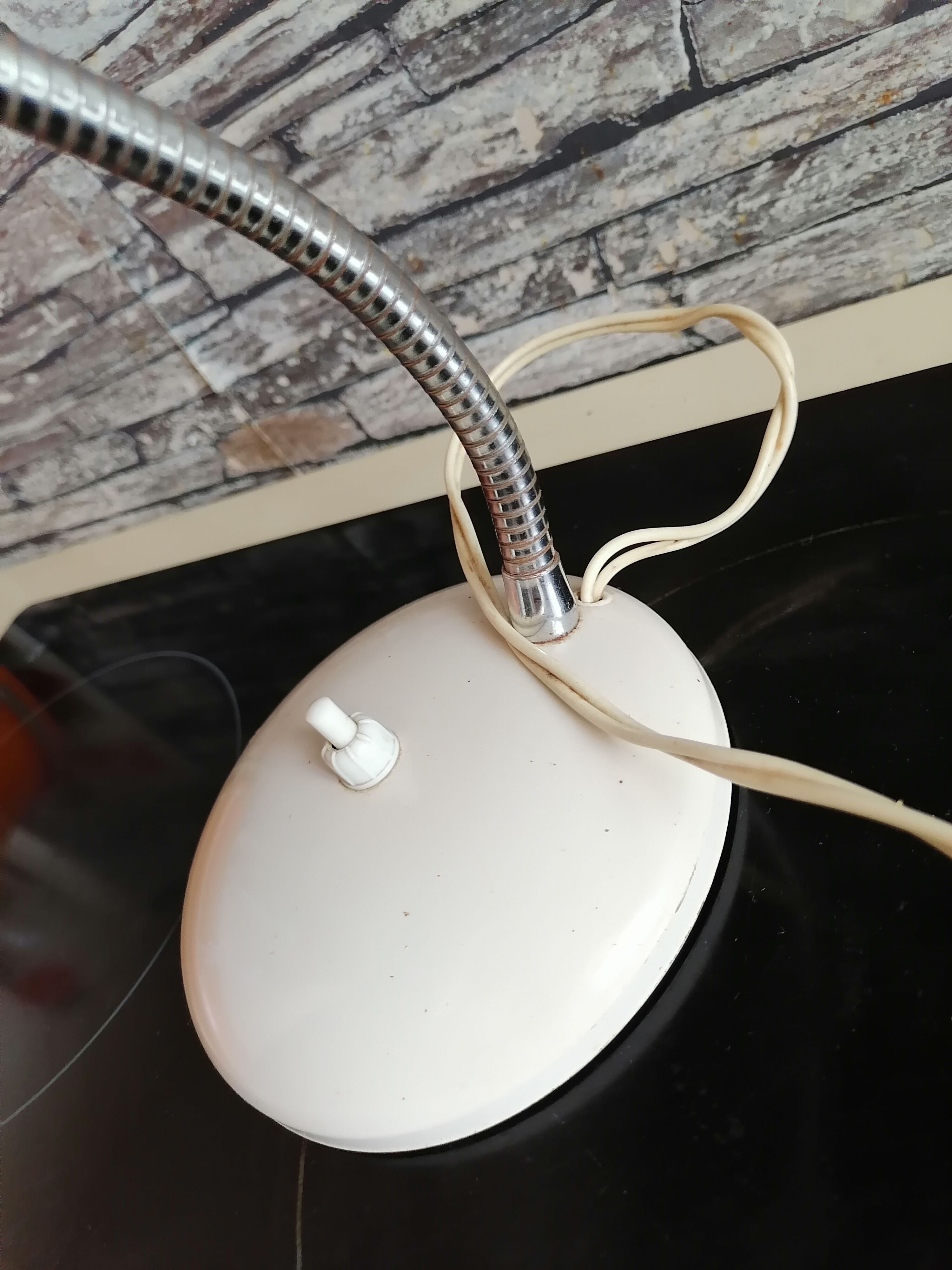 Articulated bedside desk lamp 1960 70