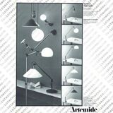Aggregato table lamp by Enzo Mari for Artemide, 1970s