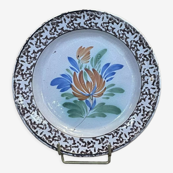 Plate of the nineteenth earthenware "black ass"