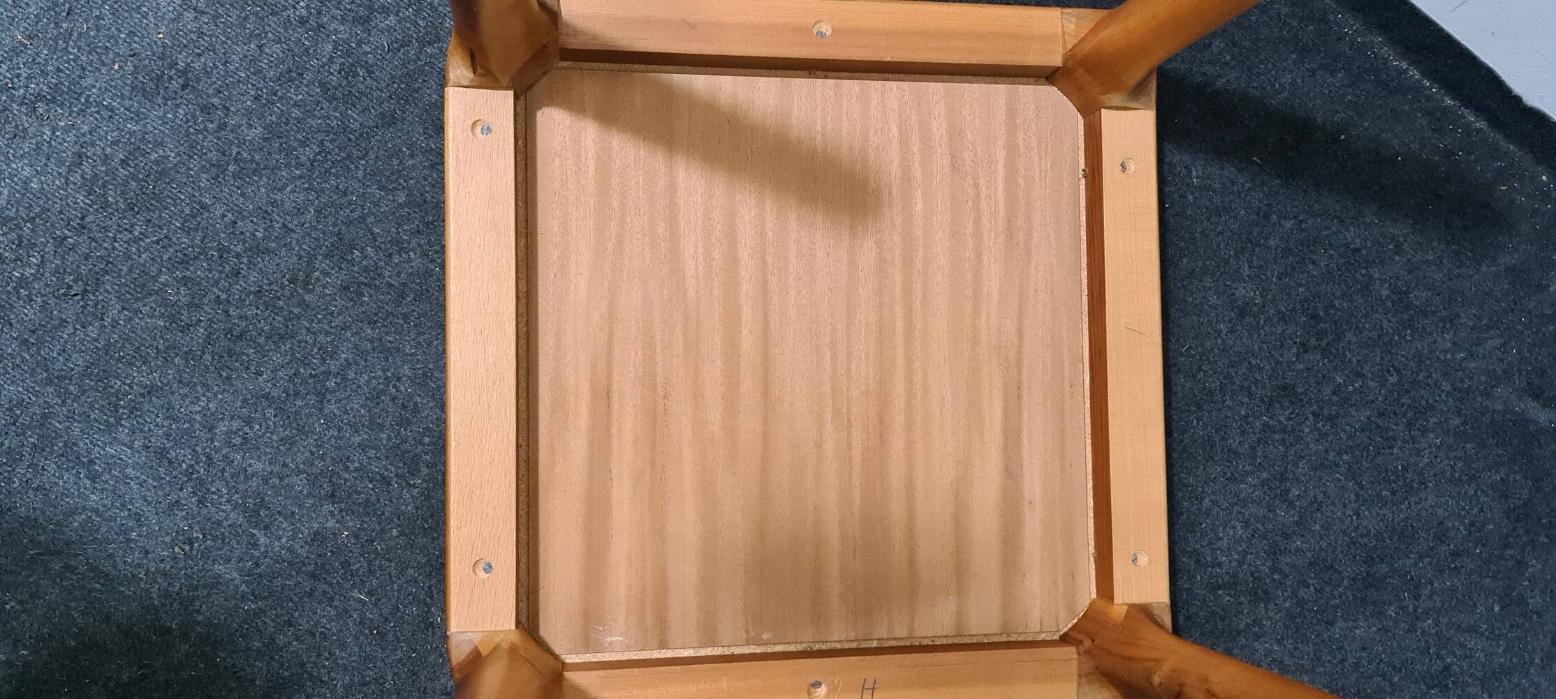 Vintage teak side table