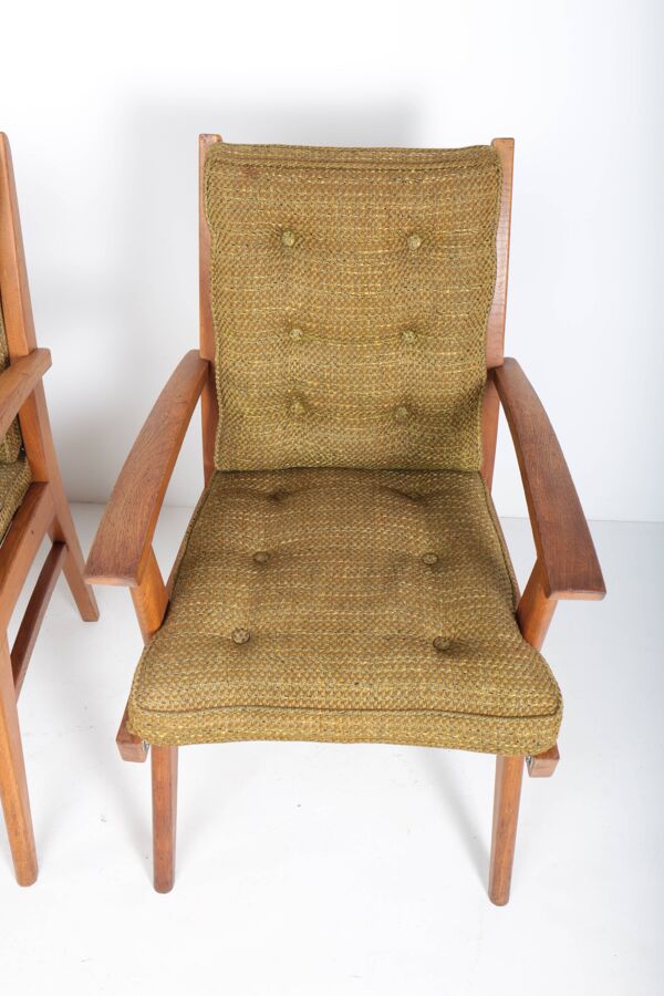 Set de 4 fauteuils vintage Free-Span FS-116, années 50