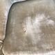 Fauteuil crapaud vert avec torsades