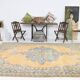 Tapis persan bleu classique 7x11, 222x330cm