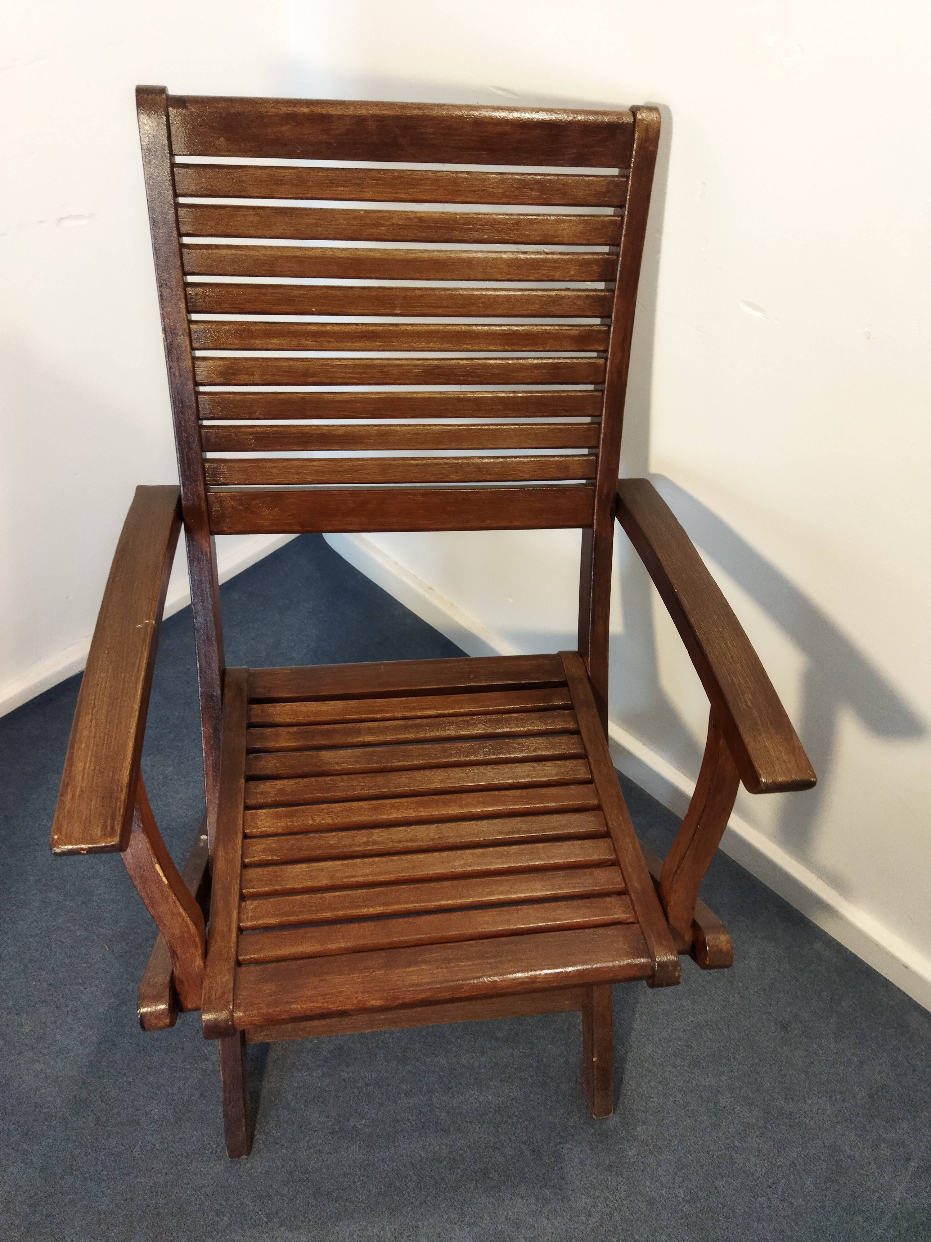 Vintage folding chair