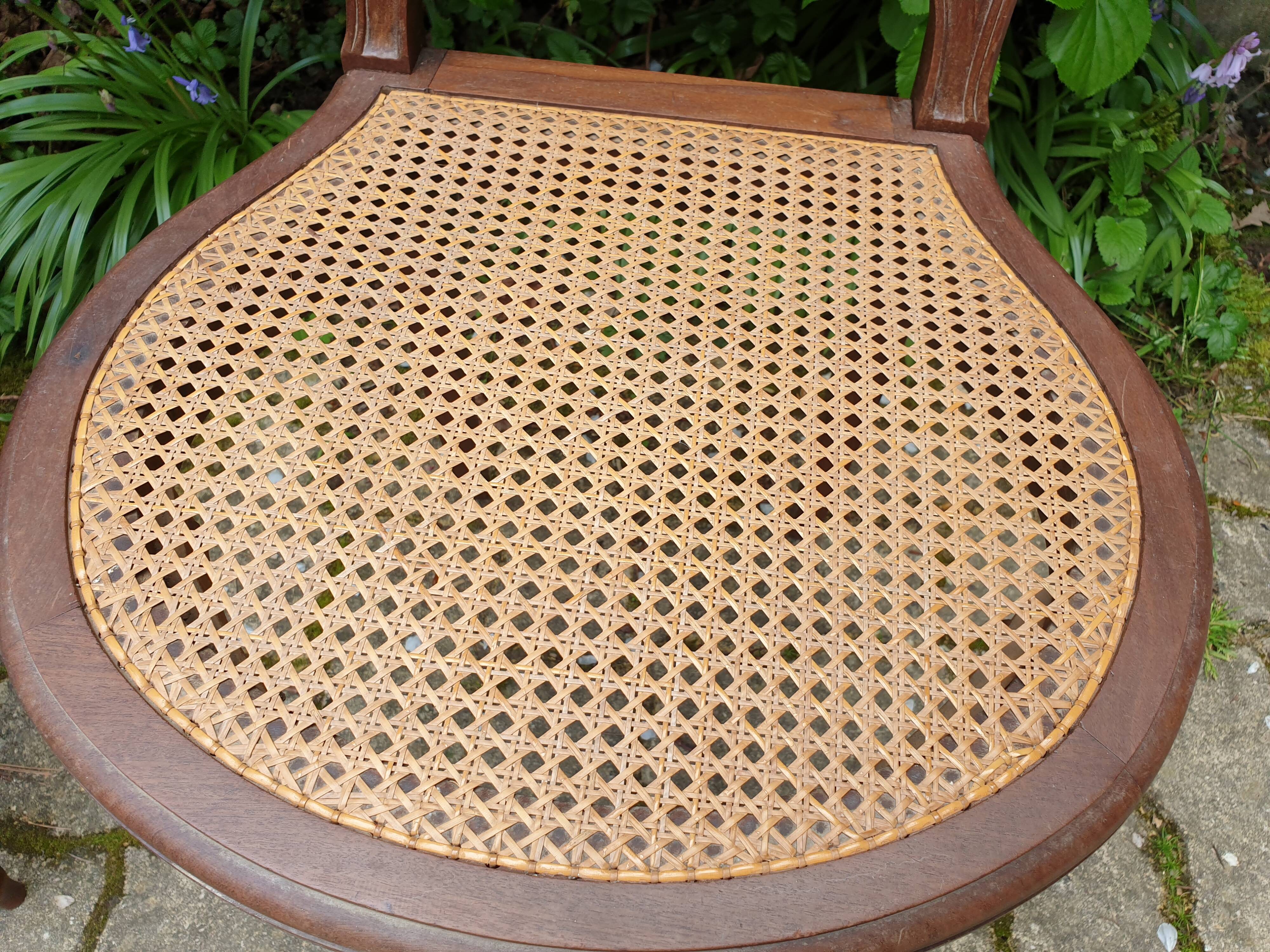 Louis XVI canning chairs