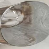 Pair of Midcentury vases by Nils Landberg, Orrefors, circa 1950.