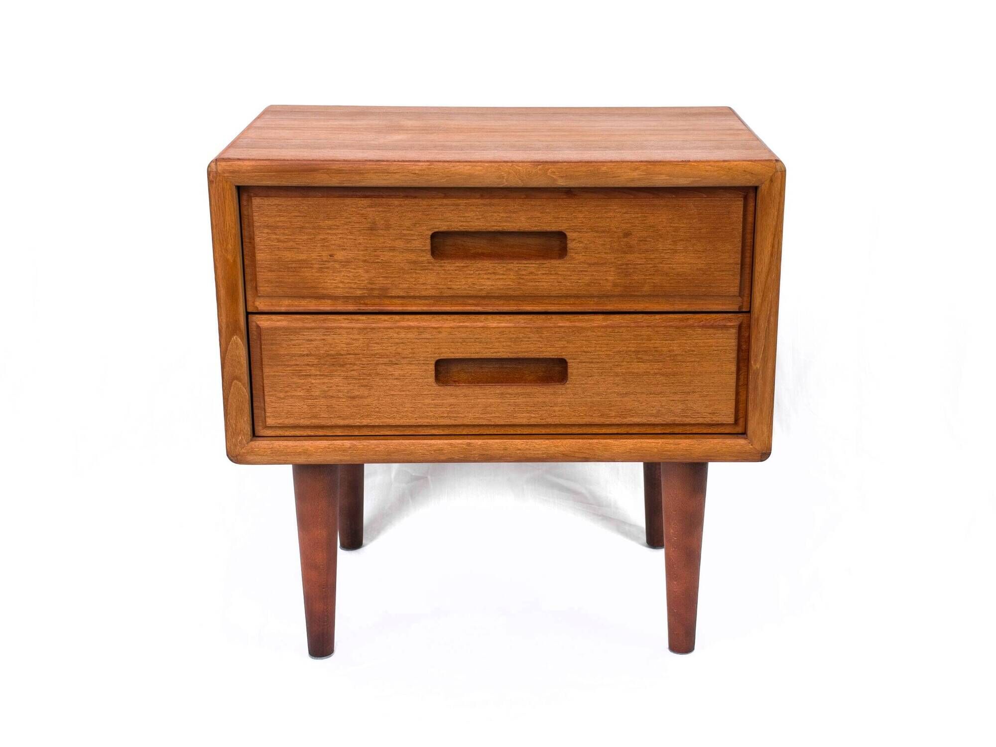Vintage teak bedside table, 1960s