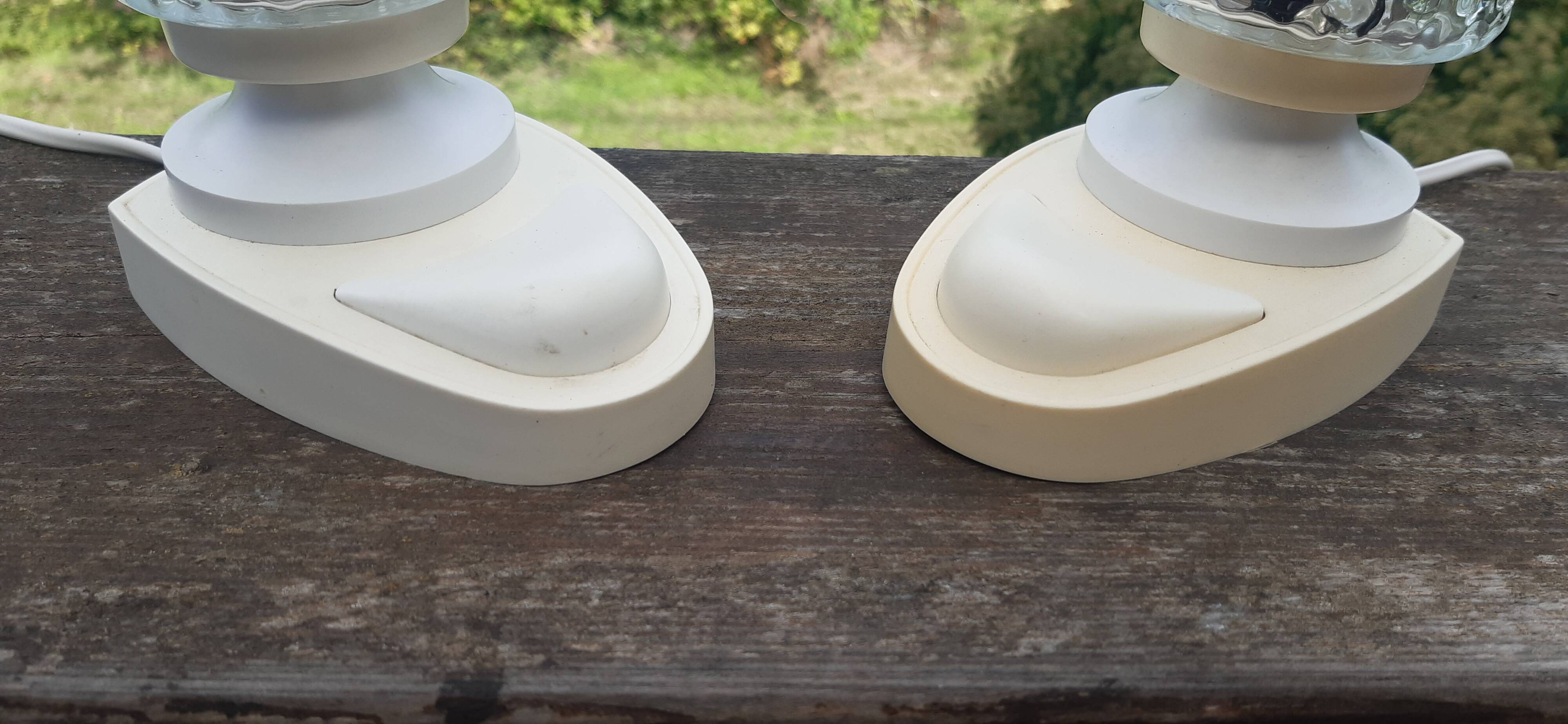 Duo de lampes Space Age