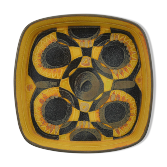 Earthenware dish from Johanne Gerber's Baca series for Royal Copenhagen