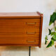 Commode vintage plaquage teck – circa 1970