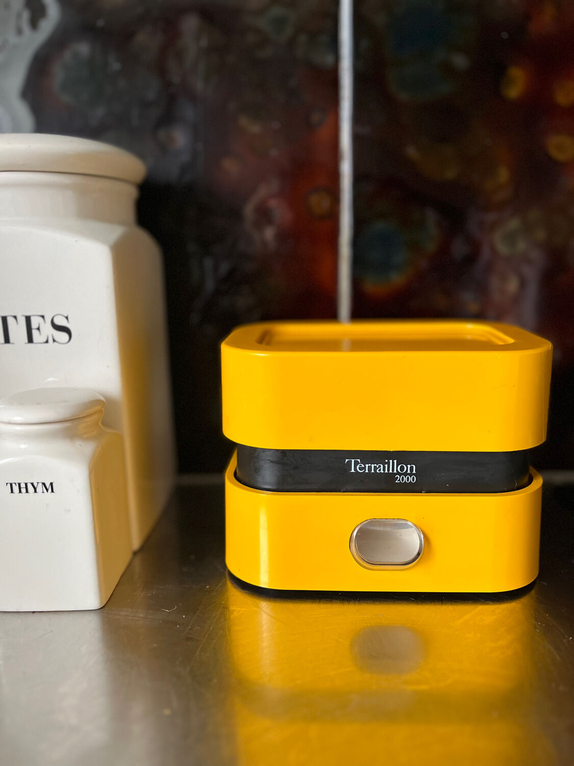 Terraillon 2000 vintage yellow scale
