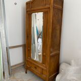 Parisian wardrobe with mirror