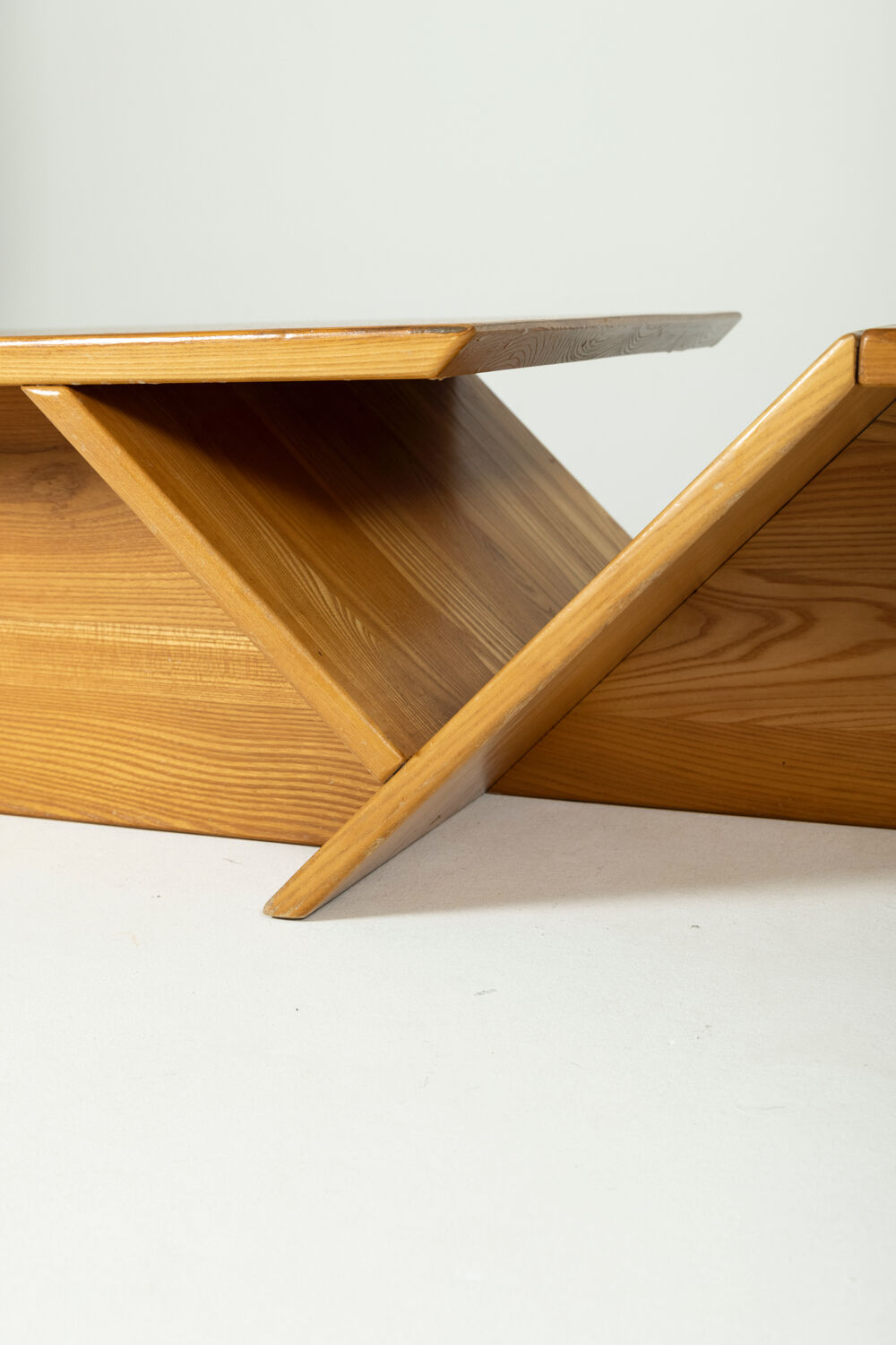Table basse en chêne massif 1960