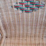 Rattan wicker garden salon rattan year 60