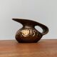 Brutalist Vintage German Bronze Decorative Carafe by Gilde