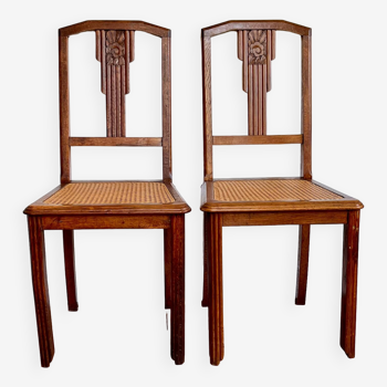 Pair of art-deco chairs