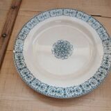 10 assiettes plates anciennes Terre de fer