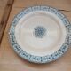 10 old flat plates Terre de fer