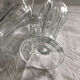 6 Vintage Italy Fidenza Glass Ice Cream Cups