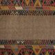Vintage Turkish hallway rug 54x396 cm