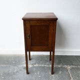 Edwardian pot cupboard / bedside cabinet in mahogany