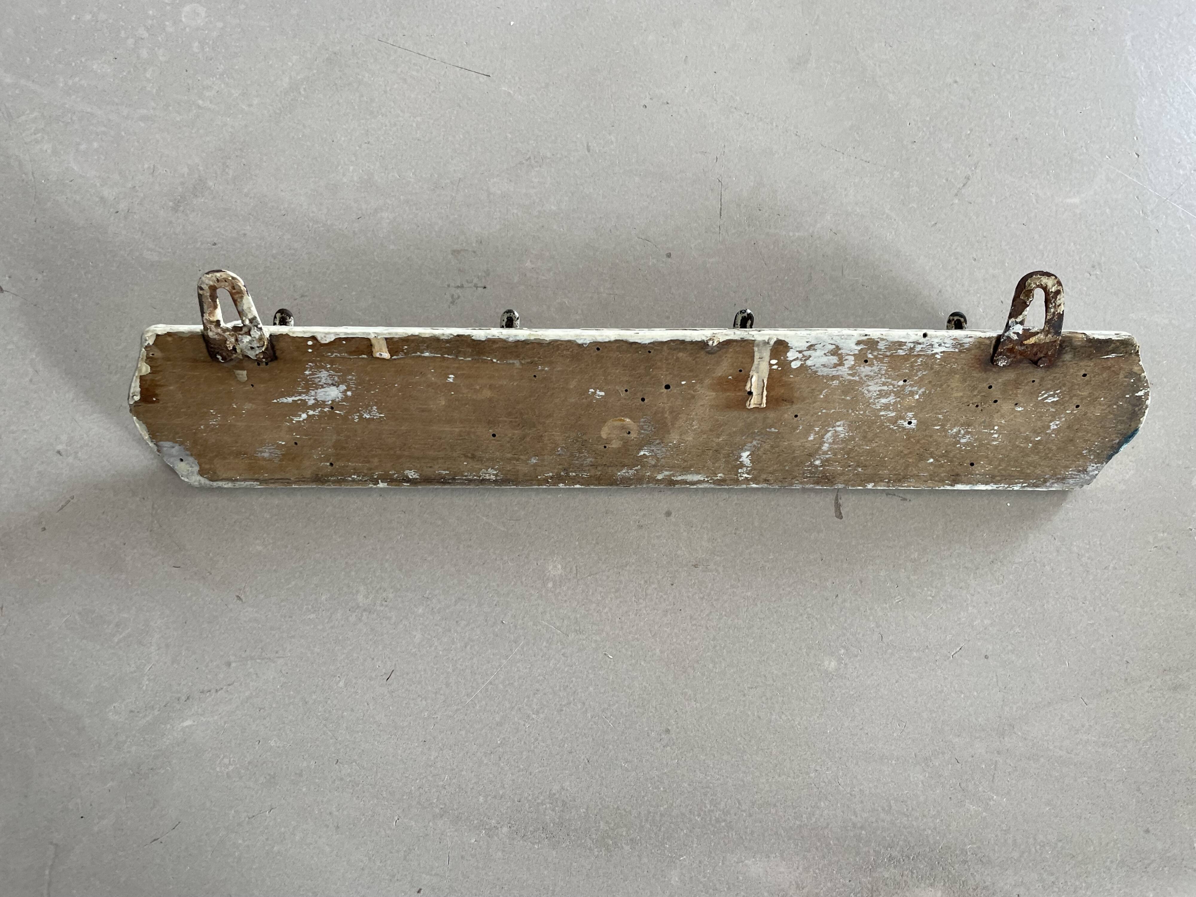 Old wall towel holder