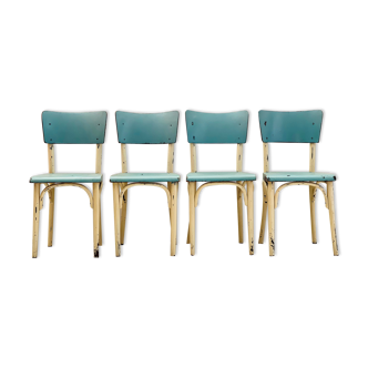 Chaises de bistrot de Ton, 1970