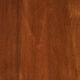Tinted walnut coffee table with 4 black legs (100x40cm)
