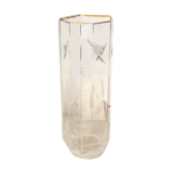 Vintage vase gilded décor