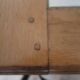 Handcrafted solid oak table