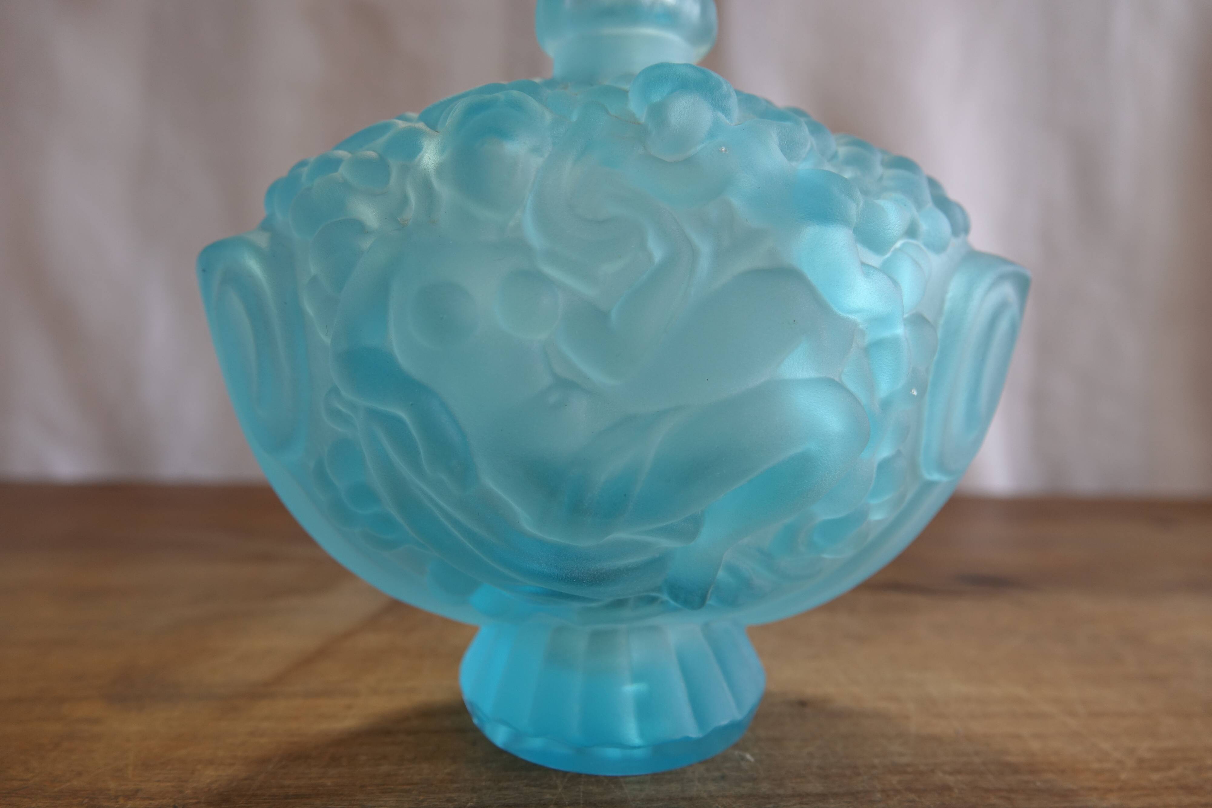 Schlevogt Hoffman Art Deco perfume bottle Ingrid Siesta 1930's