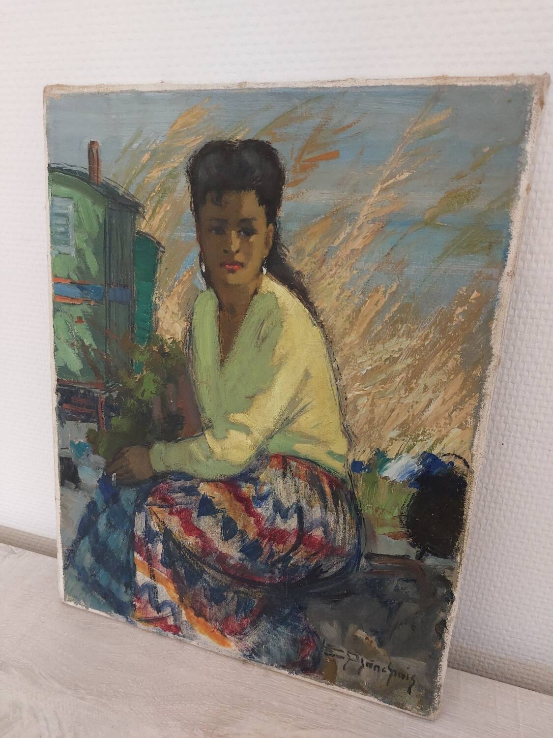 Portrait of a Gypsy Woman