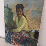 Portrait of a Gypsy Woman
