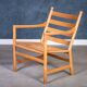 CH44 armchair in beech and natural paper cord by Hans J. Wegner for Carl Hansen & Søn, 1960s