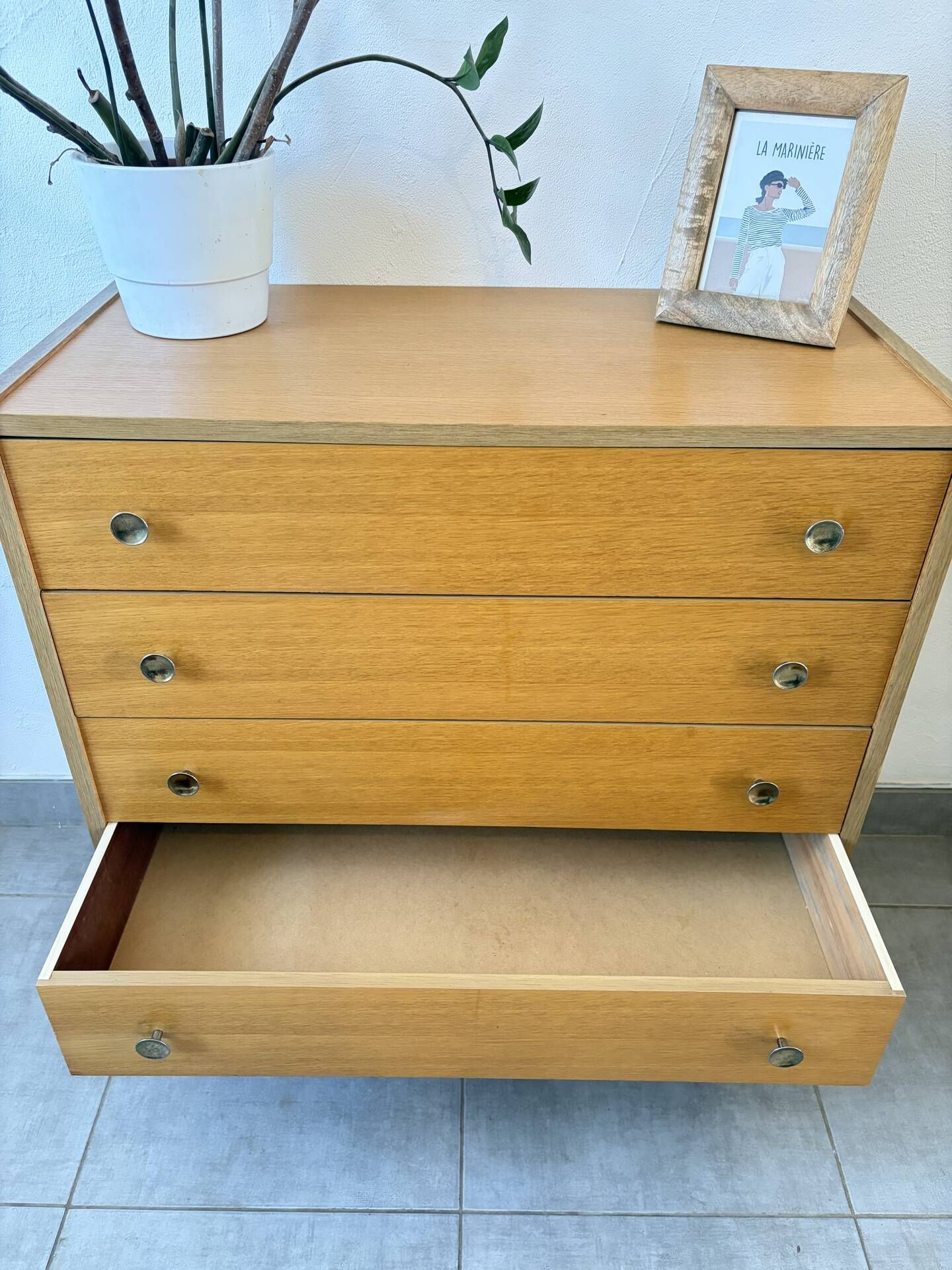 Vintage Scandinavian commode from the 1960s.