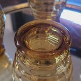 50's amber glasses