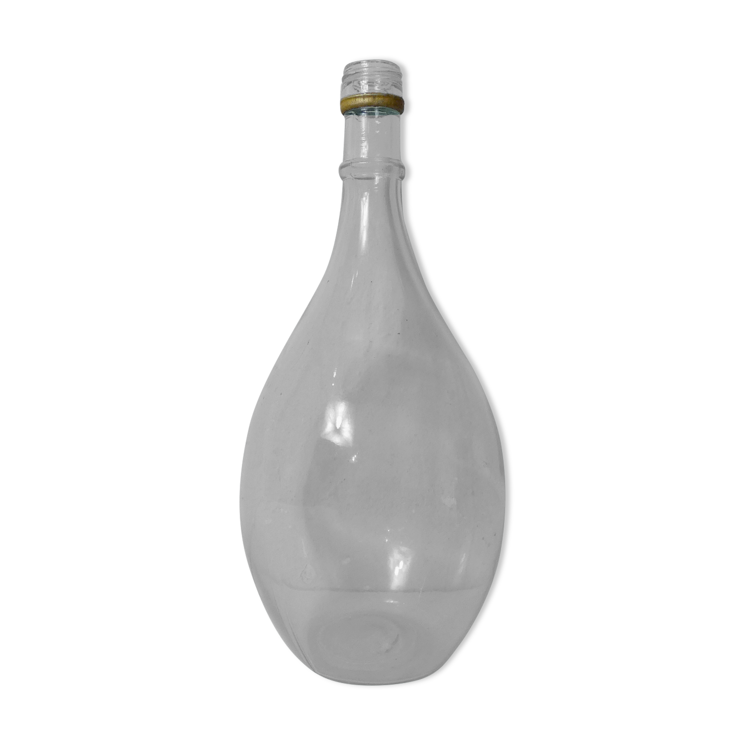 old glass demijohn decanter